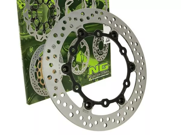 Bremsscheibe -NG Ø267x132x4mm- Yamaha XS 400 (1982) vorne rechts, Yamaha XJ 650 Turbo (1982) vorne links/rechts, Yamaha XZ 550 (1982-1984) vorne links, Yamaha XJ 650 Seka (1983) vorne links/rechts, Yamaha RD 350 YPVS (1983-1984) vorne links/rechts, Yamaha