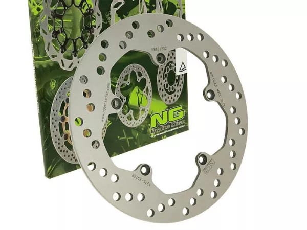 Disque de frein -NG Ø226x113x4,5mm- Peugeot Geopolis 125 Premium (2008) (ar. g.), Peugeot Geopolis City / Executive (2008-2009) (ar. g.), Peugeot Geopolis 125 / RS (2008-2013) (ar. g.), Peugeot Geopolis 400 (2008-2013) (ar. g.), Peugeot Geostyle 300 (2012