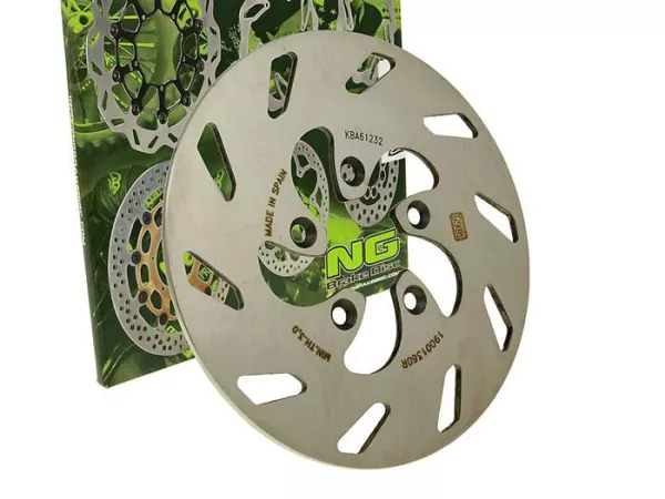 Rem cakram -NG Ø174x38x4mm- Italjet Formula 50 Race (1996-1997) kiri depan, Italjet Formula 125 (1996-1999) kiri depan, Italjet Formula GT/L.C.W. (1997) kiri depan, Italjet Dragster 125 (1997) kiri depan, Italjet Ombra Nera 50 (1997-2000) kiri depan