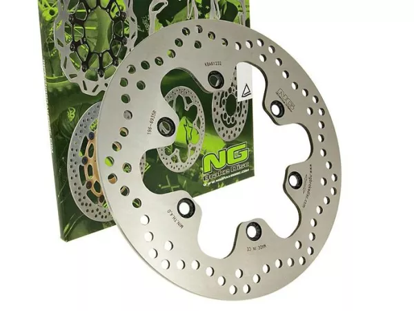 Bromsskiva -NG Ø260x121x4,5mm- Suzuki Burgman AN 250 (1998-2002) fram vänster, Suzuki Burgman AN 400 (1998-2002) fram vänster, Kawasaki SC Epsylon 250 (2002-2003) fram vänster
