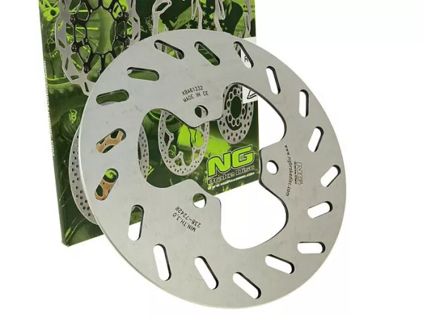 Remschijf -NG Ø218x62x3,5mm- Bultaco Astro 50 (1999-2000) rechtsachter, Bultaco Lobito 50 (1999-2002) rechtsachter, Derbi Senda R 50 (2001-2003) rechtsachter, Derbi Senda R DRD 50 (2002-2003) rechtsachter, Derbi DRD Edition 50 (2002-2006) rechtsachter