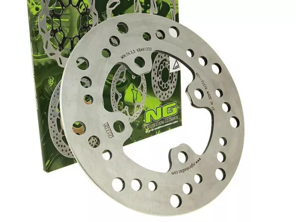 Brake disc -NG Ø190x72x4mm- Honda X8R-S Super Sport (SZX-50) (1998-2004) rear lhs, Honda X8R-X Cross Sport (SZX-50) (1998-2004) rear lhs