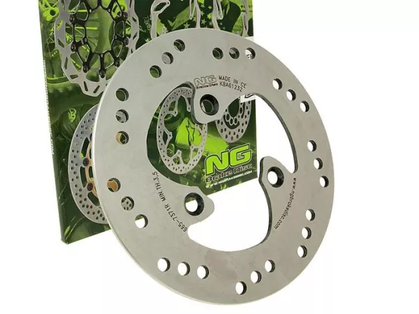 Bromsskiva -NG Ø190x58x4mm- Motron RZ1 50 ES (1989-1994) fram vänster, Malaguti F12 Phantom / Phantom LC (1994-1997) fram vänster, Malaguti Phantom 50 DT (1994-2003) fram vänster, Malaguti Phantom 50 DT (1994-2003) bak höger, Malaguti Phantom Kat / F12