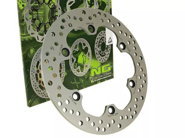 Bremsscheibe -NG Ø256x144x5mm- Honda Dominator NX 500 (1984-1987) vorne links/rechts, Honda Dominator NX 500 (1984-1987) hinten rechts, Honda VF 500 F Interceptor (1984-1987) hinten rechts, Honda VF 500 F Interceptor (1984-1987) vorne links/rechts, Honda