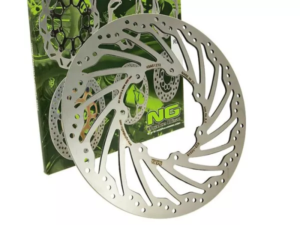 Bremsscheibe -NG Ø280x108x4mm- Rieju RS 2 50 Matrix (2004) vorne rechts, Rieju RS 2 50 NKD (2004-2005) vorne rechts