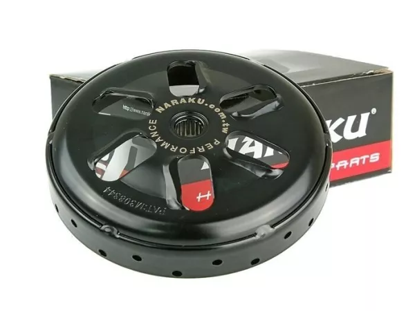 Koppelingshuis -NARAKU- R-Vent 112mm voor CPI, Keeway, Generic, Morini