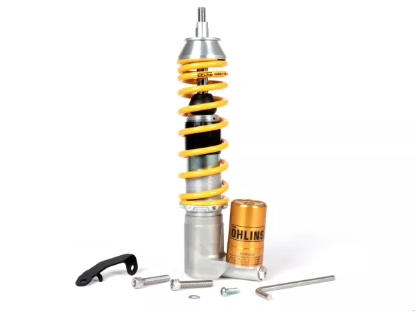 Schokdemper voor -ÖHLINS STX 36, 240mm- Vespa GTS 125-300 (-2013, 2017-2022), GTS SUPER 300 HPE, SUPERSPORT 300, SUPERTECH 300 HPE, GT 125-200, GTL 125-200, GTV 125-300