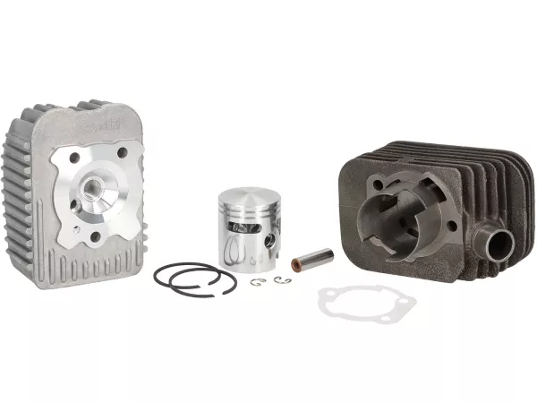 Silinder -POLINI 63 ccm Sport Ø43mm- Piaggio Ciao, Bravo, Boxer (pin piston = Ø 10mm)