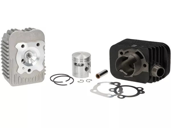Zylinder -POLINI 63 ccm Racing Ø43mm- Piaggio Ciao, Bravo, Boxer (Kolbenbolzen = Ø 12mm)