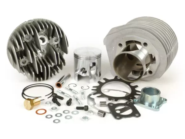 Cylinder -POLINI 177 cc 3 Ports alloy s=57mm, b=Ø63mm- Vespa PX125-150, GTR125 (VNL2T), TS125 (VNL3T), Sprint150 Veloce (VLB1T 0150001-)