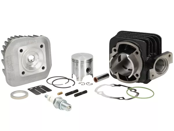 Cilindro -POLINI 70 cc Corsa- Peugeot AC (verticale) - SPEEDFIGHT1 50 cc AC, SPEEDFIGHT2 50 cc AC, TKR50, TREKKER50, VIVACITY50, ELYSEO50, SQUAB50, SV50, ZENITH50, BUXY50, ELYSTAR50, LOOXOR50, SPEEDAKE