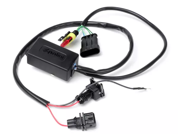 CDI -POLINI- ECU - Piaggio 300 ccm ie (Euro 3/4)  - VESPA GTS 300, GTV 300 (M454M), GTS 300, GTV 300 (MA33M), GTS 300, GTS Super 300 (MA36M), PIAGGIO Beverly 300, Carnaby 300, MP3 300, APRILIA SR Max 300, Sport City 300