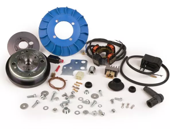 Ontsteking -POLINI IDM- Vespa V50, PV125, ET3, PK S (19mm kegel)