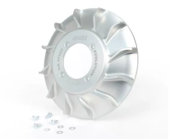 Waaier - Ventilatorwiel - Ventilatorring -POLINI- AIR SPEED - Aluminium CNC voor Polini IDM ontsteking - P1710549, P1710550