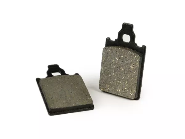 Brake pads -POLINI 31.8x51.2mm- Grimeca - Vespa PX Disc (1998-2010), LML Star, Stella, Grimeca Classic/NT, SKR125, SKR150 1993-1997 (f), Quartz 50cc 1992 (f),, ITALJET Formula AC 50cc 1995 (f), Quartz 50cc 1992 (f), Skipper 125cc 1993-1997 (f), Skipper 15