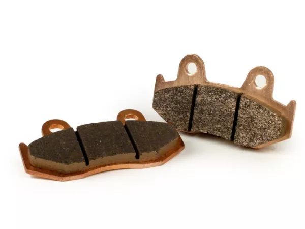 Pastiglie freno -POLINI Sinterizzate 81,8x42,3mm- HONDA @ 125cc 2000 (v), @ 150cc 2000 (v), Dylan 125cc 2002 (v), Dylan 150cc 2002 (v), FTR 223cc 2000-2002 (v), Fusion 250cc 1990 (v), SH 125cc 2001-2004 (v), SH 125i 2005 (v), SH 150cc 2001-2004 (v), SH 15