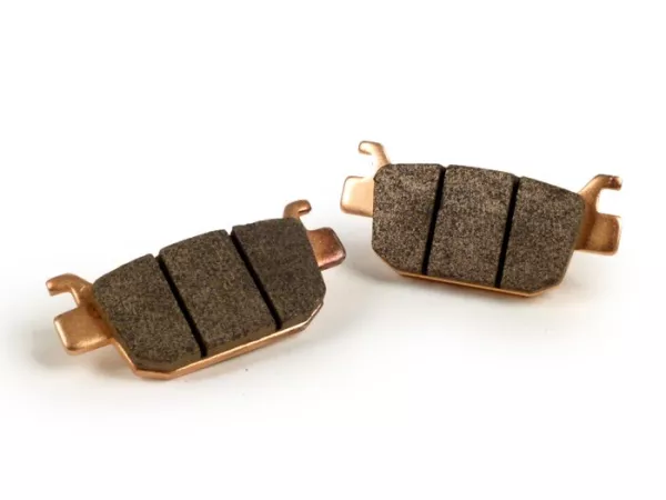 Bromsbelägg -POLINI Sintered 81.6x37.4mm- Honda @ 125, Honda NES 125, Honda @ 150, Honda NES 150, Honda Forza 125 (2015-), Honda Forza 250 (2001-), Honda Forza 300 Ie, Honda Jazz 250, Honda Reflex 250, Honda S-Wing 125, Honda S-Wing 150, Honda SH 125I (-2