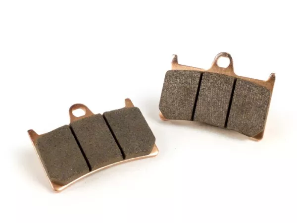 Remblokken -POLINI Gesinterd 69,2x51,3mm- Yamaha T Max 500 Ie (2008-), Yamaha T Max 530 Ie (2012-)