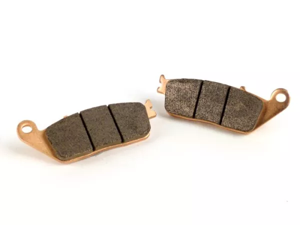 Plaquettes de frein -POLINI fritté 102.0x39.0mm- Kymco X Citing 400 I (2012-), Kymco X Citing 500, Kymco X Citing 500I