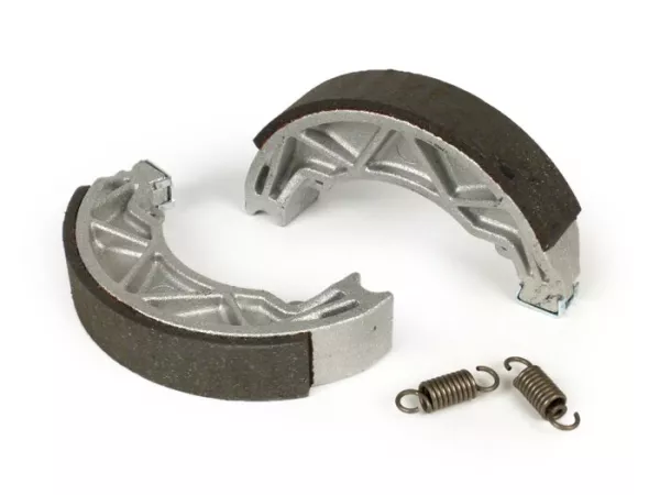 Sepatu rem -POLINI Ø = 140x25mm belakang- Runner 125 FX, 180 FXR 2-tak, Italjet Dragster 125 / 180, Hexagon LX 125, LXT 180, GT 250, Piaggio Skipper 125, Liberty 50/125/150/200, Piaggio Fly 125/150