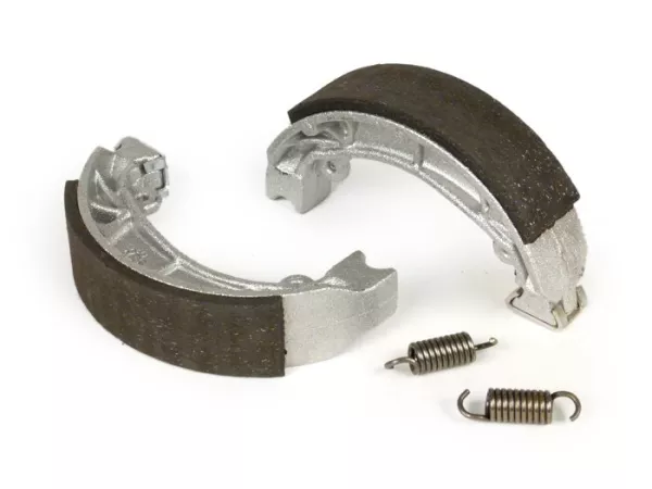 Bromsskor -POLINI Ø=110x25mm- APRILIA Amico 50 ccm 1990-1991 (vh), Amico GL, GLE, LX, Sport Life, LX 50 ccm 1992 (h), Gulliver 50 ccm 1995 (h), Gulliver LC 50 ccm 1996-1997 (h), Rally 50 ccm 1995 (h), Scarabeo 4-takt 50 ccm 2004 (h), Scarabeo 70 ccm 199