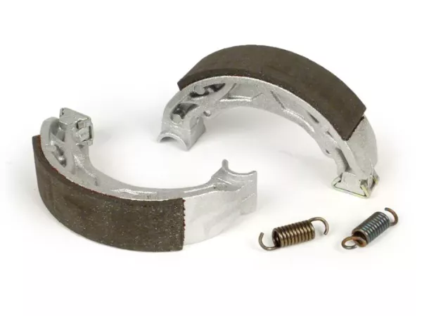 Brake shoes -POLINI Ø=110x25mm- Piaggio 50-150cc, SKR 125cc  (r), SKR 150 (r), Vespa ET2 50cc 2000 (r),  Runner 50cc 1997-1997 (r), PIAGGIO Hexagon 125cc 1994-1997 (r), Hexagon 150cc 1994-1999 (r), Hexagon GT 250cc 4-stroke (G/H) 250cc 1998-1999 (r), Hexa