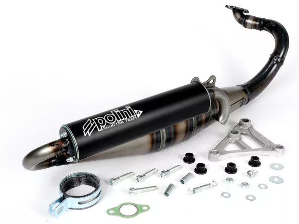 Exhaust -POLINI-  Scooter Team 4 - PEUGEOT Kisbee 50 2T