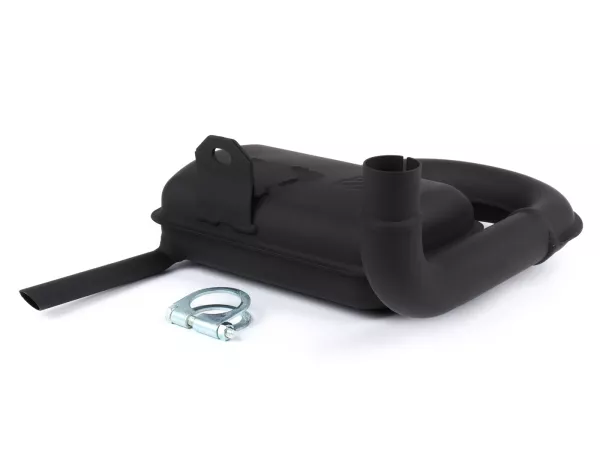 Pot d’échappement -POLINI ORIGINAL ROAD BOX- Sprint 150 (VLB1T), Sprint 150 Veloce (VLB1T), GT125 (VNL2T), GTR125 (VNL2T), Super150 (VBC1T 286819-)