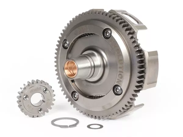 Primary drive -POLINI reinforced- Vespa V50, PV125, ET3, PK50, PK80, PK125 - 24-72 = 3.00 (straight teeth)