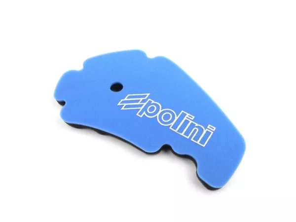 Inserto filtro aria -POLINI Double Layer- Piaggio 125 ccm Leader LC dal 2006, Piaggio 200 ccm Leader LC dal 2006, Piaggio 250 ccm Quasar/HPE, Piaggio 400-500 ccm Master