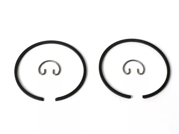 Piston Ring Set 43mm (63cc) For Piaggio Vespa Ciao Bravo Si (iwi-R 40H210)