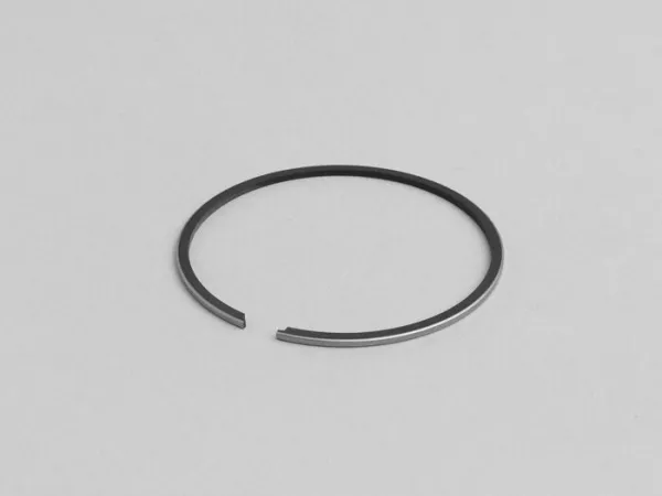 Piston ring -POLINI chrome- Minarelli, Morini AC/LC, Fantic Koasla, Oasis, Honda Bali, Camino, SJ, SFX, Dio, SP, SR, Dio ZX, PX, Shadow, Vision, Vision Met in, X8R, Peugeot vertical, horizontal LC, SC, Piaggio HiPer 2 AC/LC, Purejet, Vespa PK, XL, V50 70c
