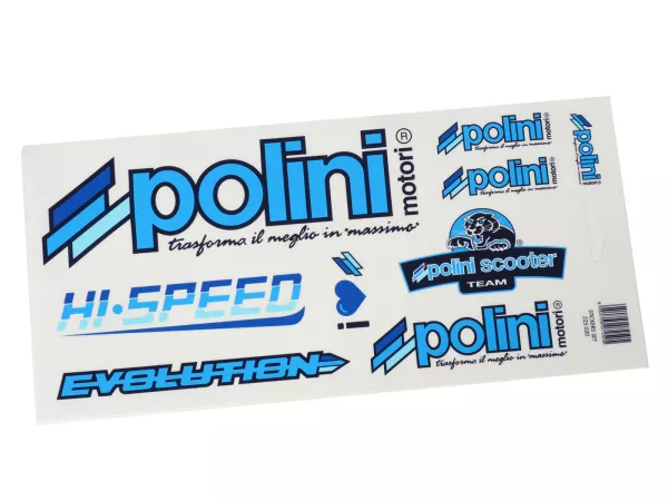 Juego de pegatinas -POLINI- Dreambike 170x297mm
