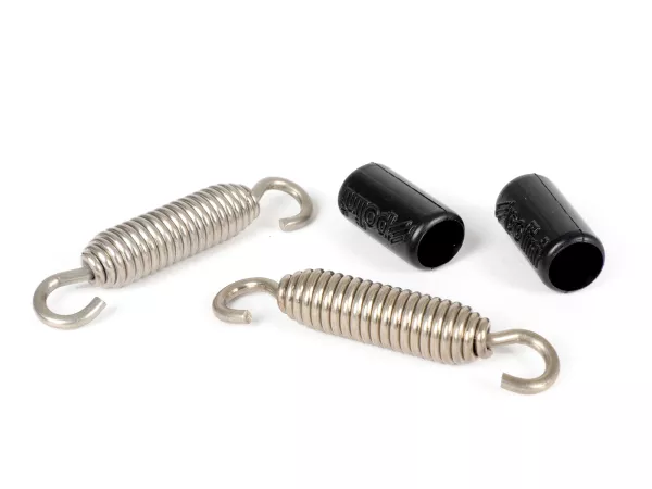 Exhaust spring set -POLINI- 53mm, INOX - Anti Rattle