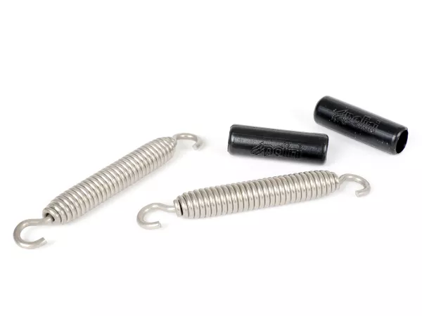 Jeu de ressorts d'échappement -POLINI- 79mm, INOX - Anti Rattle