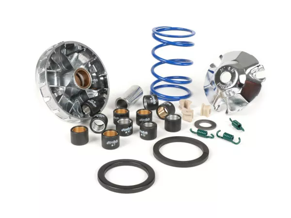 Variator set -POLINI High-Speed- Vespa Primavera 50 4T 3V iGET (Euro4), Sprint 50 4T 3V iGET (Euro4), Piaggio Liberty 50 4T iGET 3V ie E3 (C541M, 2016/2017), Liberty 50 4T iGET 3V ie E4 (CA11M, 2018-), Zip 50 4T 3V ie E4 (CA21M, 2018-)