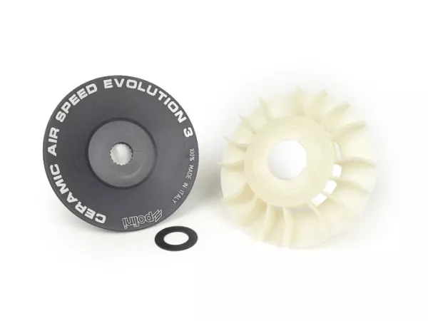 Flasque fixe de variateur -POLINI Ceramic Air Speed Evolution 3- Piaggio 50 ccm