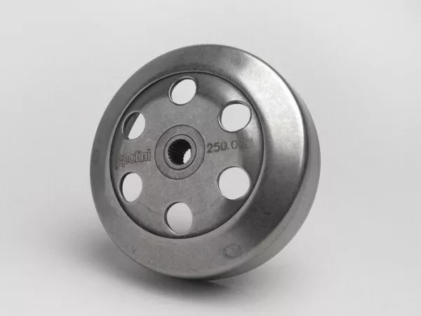 Koppelingsklok -POLINI Speedbell- Piaggio/Gilera 50-100 ccm (2-takt, 4-takt) Ø=107mm