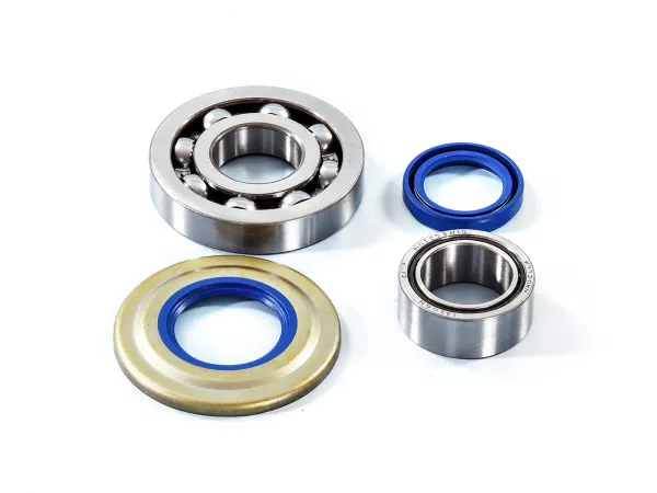 Bearing and oil seal set for crankshaft -POLINI- Vespa PX