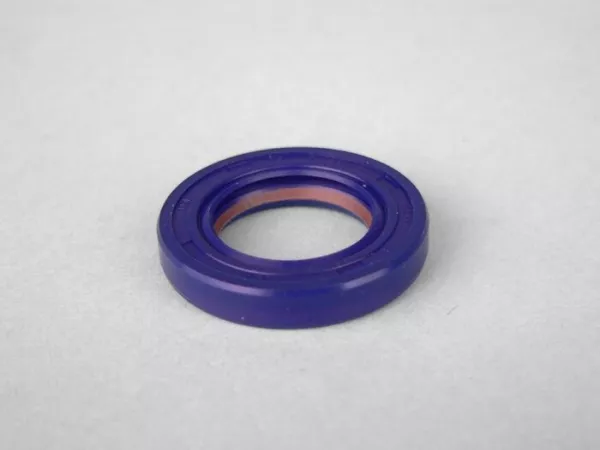 Segel oli 17x28x5mm -POLINI PTFE/FKM- Penutup gearbox Polini Evolution Minarelli MA, MY, CW, Piaggio 50 ccm (dari tahun 1998)