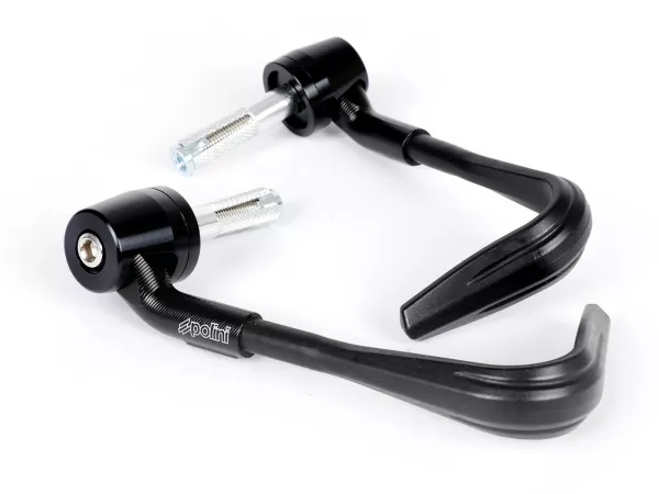 Set de protection de la main -POLINI- noir - Protection des leviers - Ø= 12/14 + 14/16mm