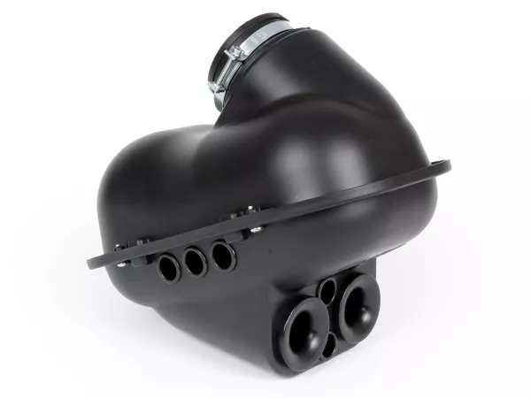 Airbox -POLINI- THOR - ancho de conexión Ø = 62mm, entrada Ø = 2 x 22mm