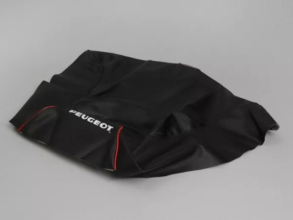 Funda de asiento -X-TREME Sport- Peugeot Vivacity (-2007) - Carbon Style / Rojo