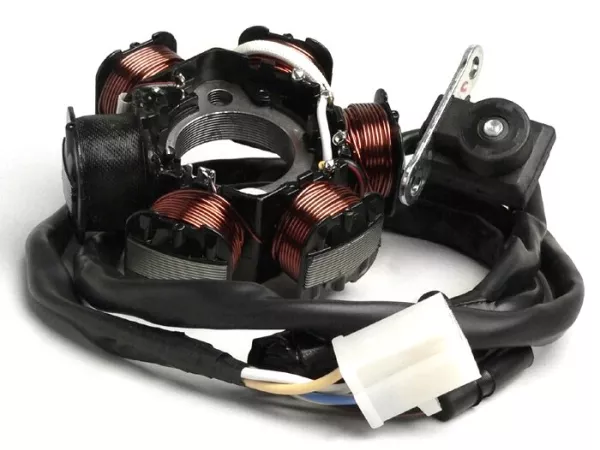 Tändning -OEM QUALITY basplatta - Peugeot 50-100 cc (modeller utan startspärr) - SPEEDFIGHT1 50 cc, SPEEDFIGHT2 50 cc, XFIGHT50, BUXY50, ELYSEO50, ELYSTAR50, LOOXOR50, METALX50, SPEEDAKE, SQUAB50, SV50, TKR50, TREKKER50, VIVACITY50, ZENITH50