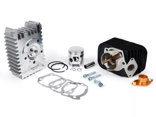 Silinder -PINASCO Aluminium 72 ccm Evoten BOOSTER Ø46mm- Piaggio Ciao (pin piston = Ø 12mm)