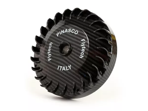 Poolwiel - ventilatorwiel -PINASCO 2.0 voor elektronische ontsteking- Piaggio, Vespa Ciao, SI, Bravo, Boxer, Grillo - 600gr.