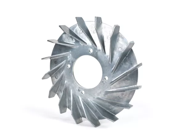 Waaier - Ventilatorwiel - Ventilatorring -PINASCO voor PINASCO Flytech Polrad- Vespa Wideframe V15-33, VM, VN, ACMA, VB1, VGL1, VL, GS150