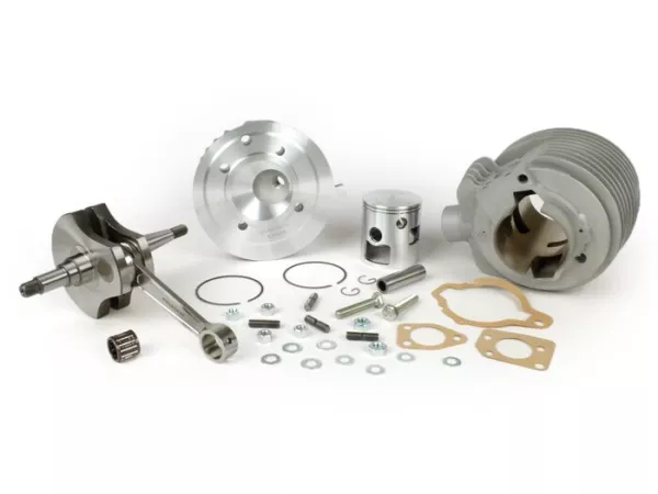 Tuningkit-PINASCO 160 ccm NORDKAPP, Wideframe, Faro Basso, cilindro aluminio Ø=60mm, carrera cigüeñal=57mm- Vespa 1953-1959, VM, VN, ACMA, VB1T, VGL1T, VL1T