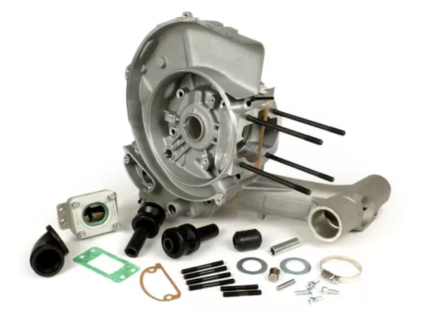 Cárter motor -PINASCO Esclavo, admisión de diafragma- Vespa T5 125cc