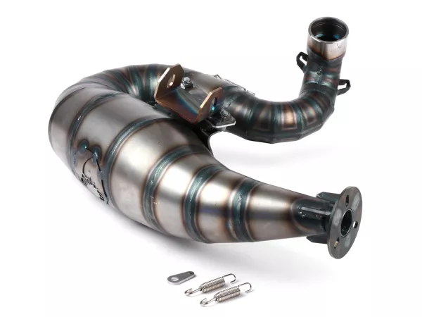 Escape -POSCH PERFORMANCE RACING RESI- Vespa PX200, Rally200, brida Ø44,5mm para p.ej. Malossi MHR210/221